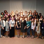 Governor Blanco group shot Girls Academy 2015